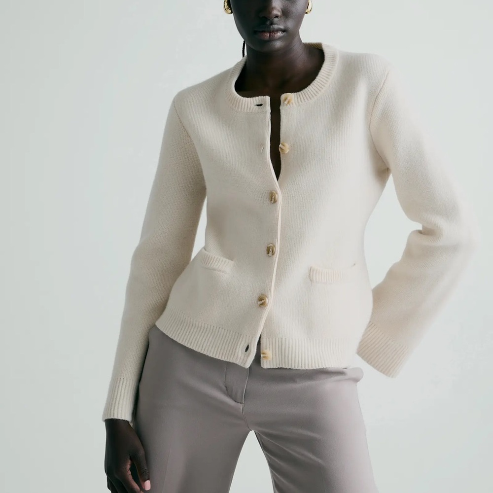 Quince Mongolian Cashmere Cardigan